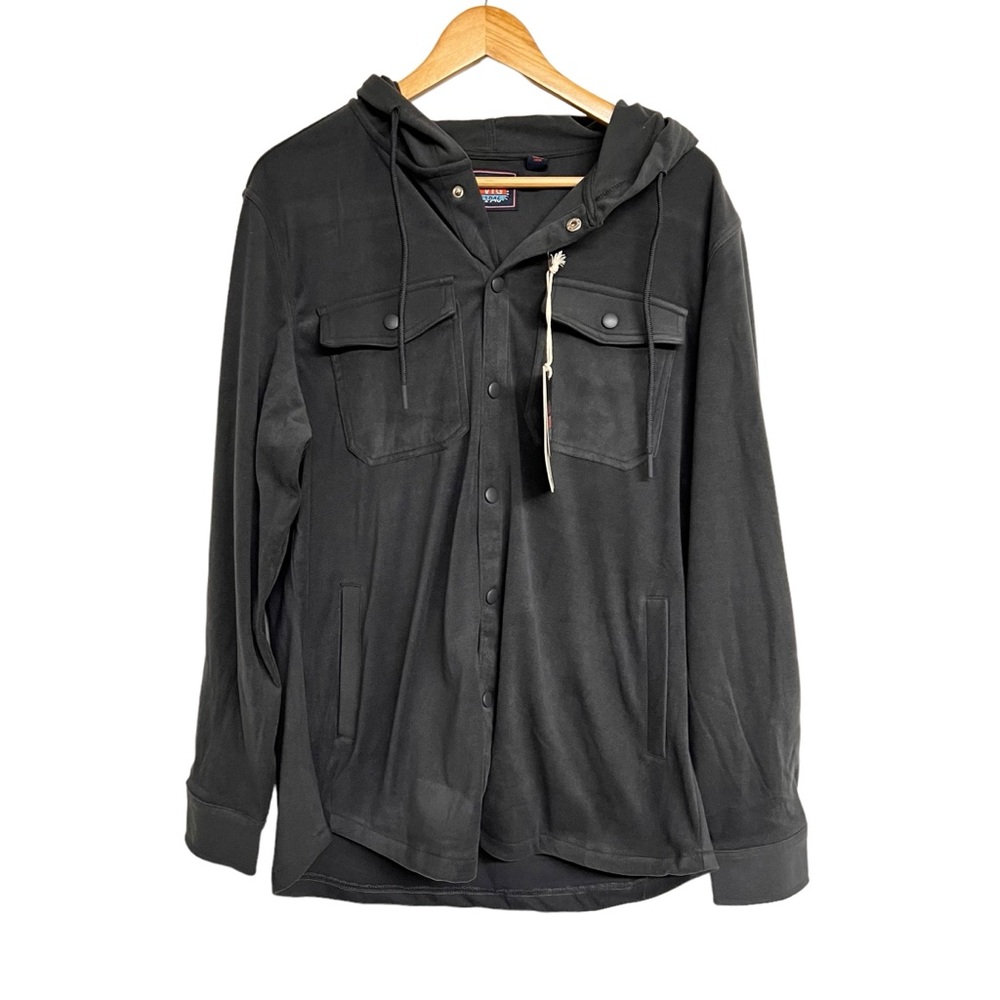 New Mens VTG 1946 Shacket Super Soft‎ Hooded